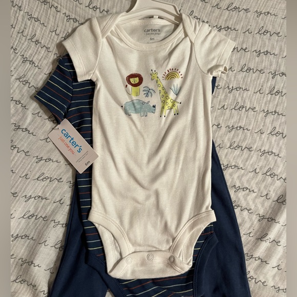 Three, 3-6 month NWT outfits. Probably around a 40 dollar value. - Picture 3 of 7